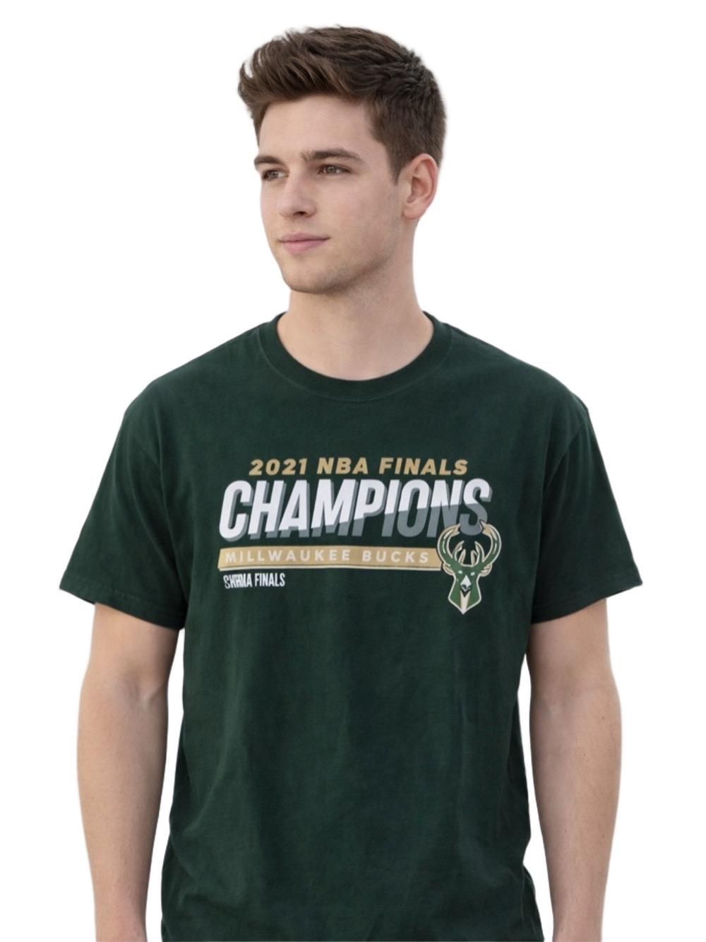 2021 green milwaukee bucks NBA Finals Champions T-Shirt